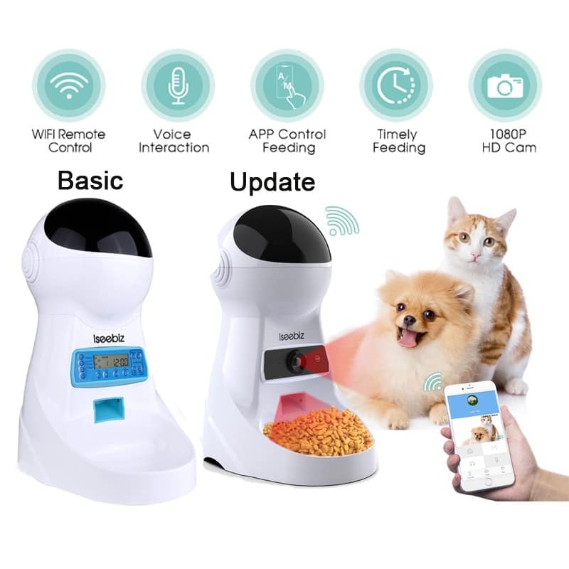 automatic cat feeder camera