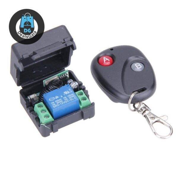 Universal Wireless Safe Remote Control Car Alarm Transmitter with Receiver Automobiles and Motorcycles Car Electronics cb5feb1b7314637725a2e7: 433mhz remote