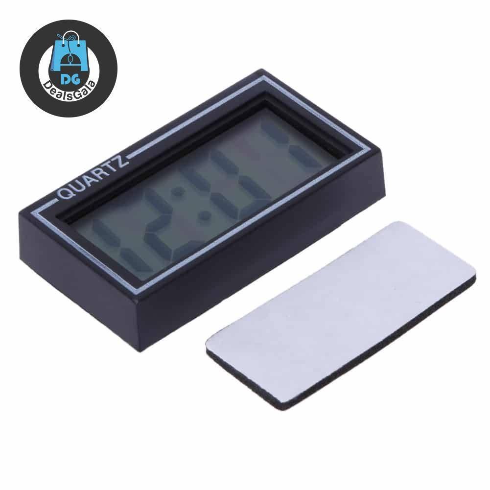 Mini Digital Clock for Car Automobiles and Motorcycles Car Electronics Placement on Vehicle: in Dash