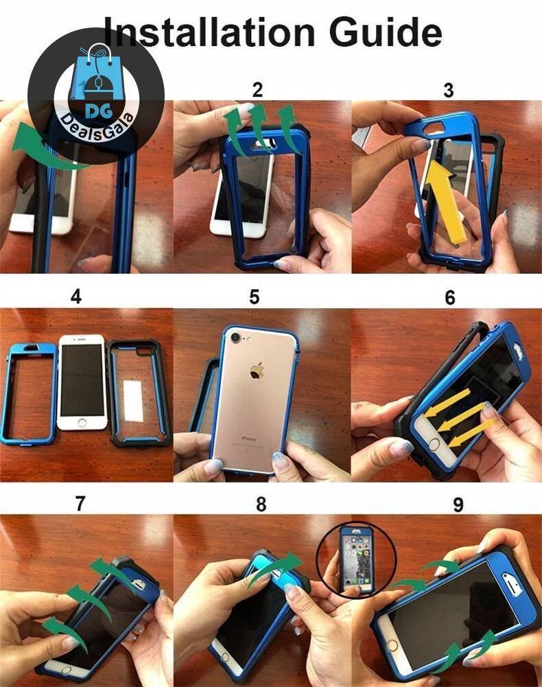 360 Protection Armor Case for iPhone