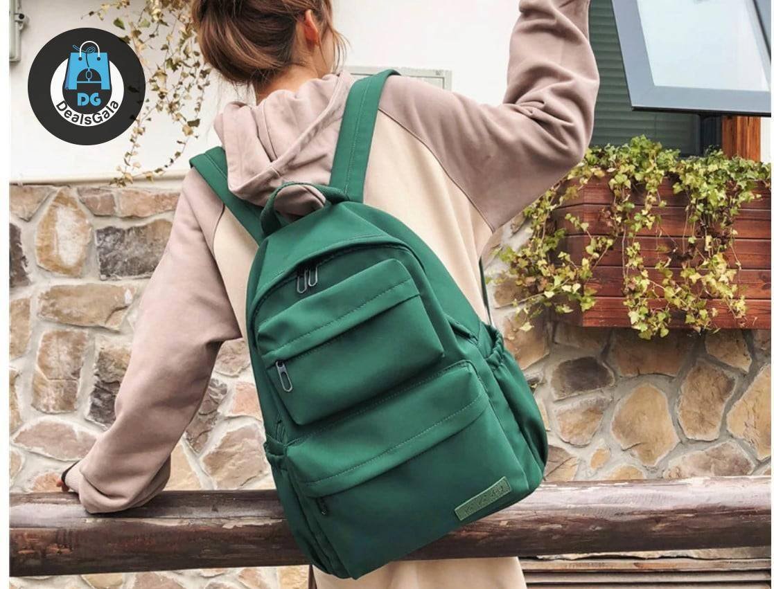 Candy Color Waterproof Travel Backpack