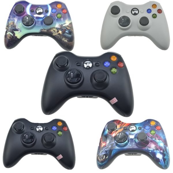 Gamepad For Xbox 360 Wireless/Wired Controller Video Games / Consoles cb5feb1b7314637725a2e7: 2.4G Black|2.4G White|3 IN 1|Wired Black|Wired Clear Blue|Wired Pink|Wired White|Wireless Black|Wireless Blue|Wireless Blue|Wireless Green|Wireless Pink|Wireless Red|Wireless War|Wireless Warrior|Wireless White