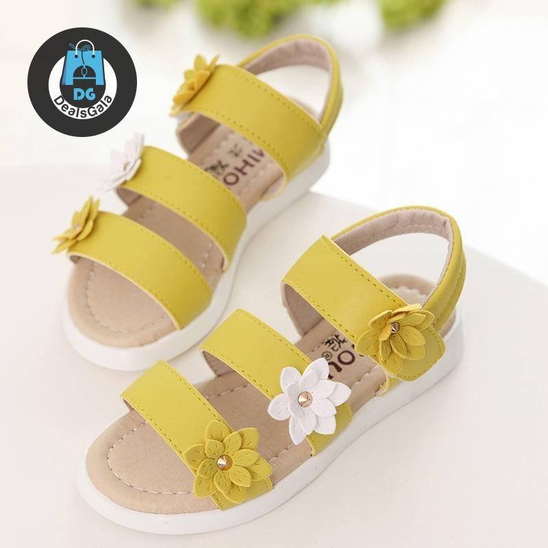 Fashion Light Summer Leather Girl’s Sandals Mother and Kids Baby and Kid's Shoes Children's Shoes cb5feb1b7314637725a2e7: pink|White|Yellow