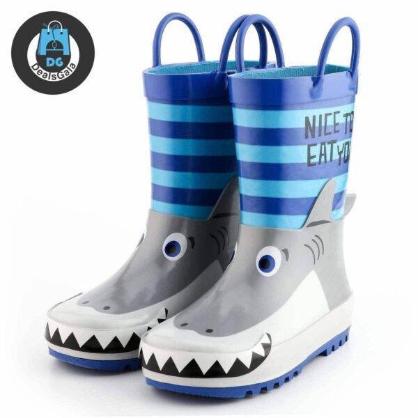 Kid’s 3D Cartoon Shark Printed Waterproof Rubber Boots Mother and Kids Baby and Kid's Shoes Children's Shoes 5f436df649baa5b7401155: 1|10|11|12|13|2|3|5|6|7|8|9