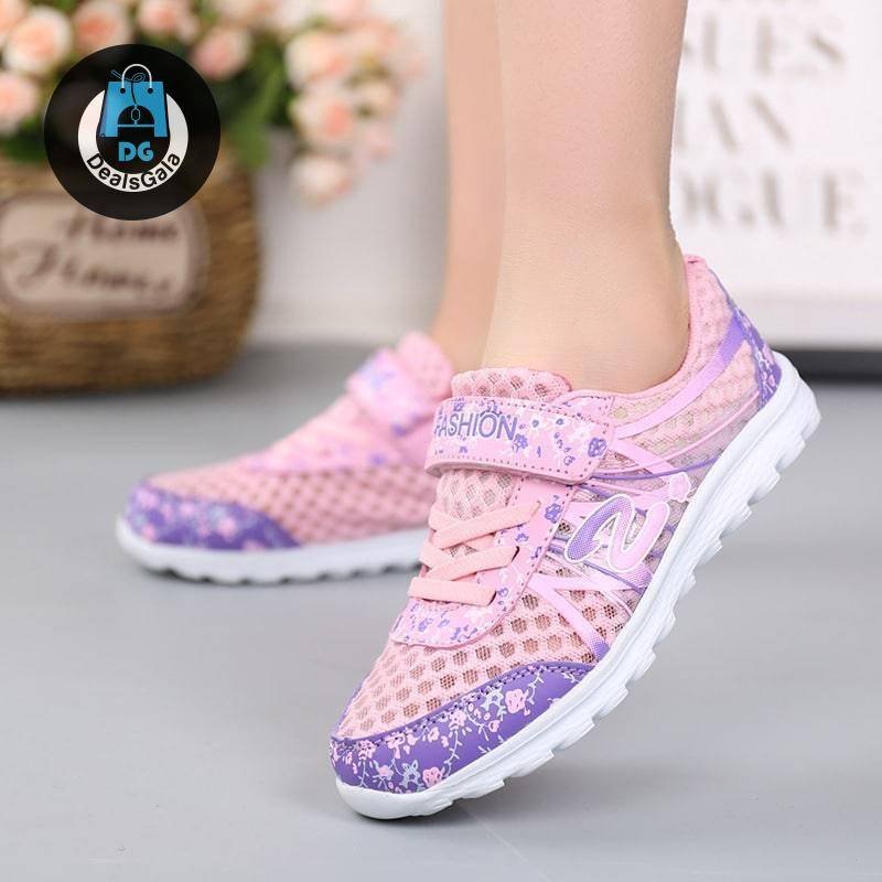 Comfortable Mesh Sports Shoes For Girls Mother and Kids Baby and Kid's Shoes Children's Shoes cb5feb1b7314637725a2e7: pink|Purple