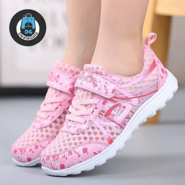 Comfortable Mesh Sports Shoes For Girls Mother and Kids Baby and Kid's Shoes Children's Shoes cb5feb1b7314637725a2e7: pink|Purple