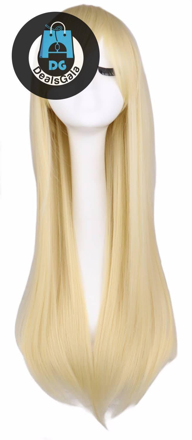 Women’s Long Straight Wig Hair Care and Styling Hair Extensions and Wigs Synthetic Hair cb5feb1b7314637725a2e7: 200C|Black|Black Brown|Black Purple|Blonde|dark blue|Dark brown|light blue|Light Green|Light Pink|Light Purple|Navy|orange|orange pink|pink|rose pink|Sky blue|Sliver White|White