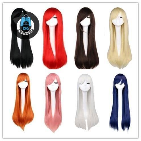 Women’s Long Straight Wig Hair Care and Styling Hair Extensions and Wigs Synthetic Hair cb5feb1b7314637725a2e7: 200C|Black|Black Brown|Black Purple|Blonde|dark blue|Dark brown|light blue|Light Green|Light Pink|Light Purple|Navy|orange|orange pink|pink|rose pink|Sky blue|Sliver White|White