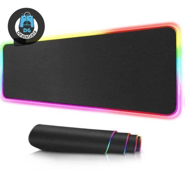 Large RGB Gaming Mouse Pad Computers and Tablets Computer Peripherals Mouse and Keyboard Pads cb5feb1b7314637725a2e7: Black 300X700|Black 300X800|Black 400X900|RGB Black 250X350|RGB Black 300X700|RGB Black 300X800|RGB Black 400X900