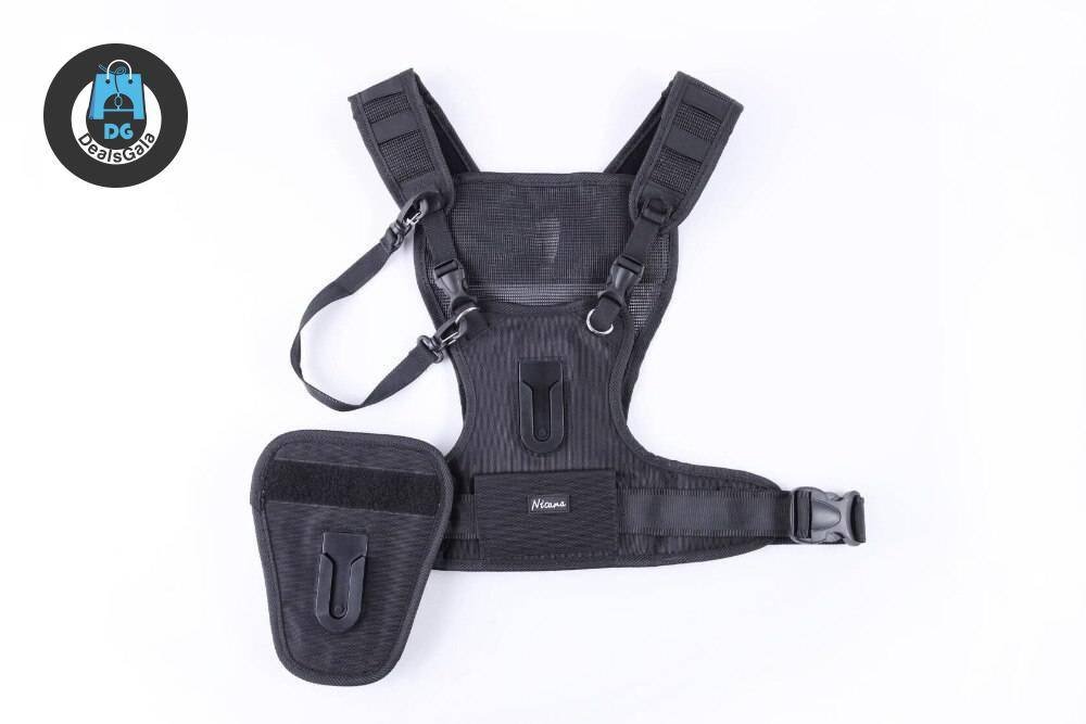 Adjustable Dual Camera Carrying Harness