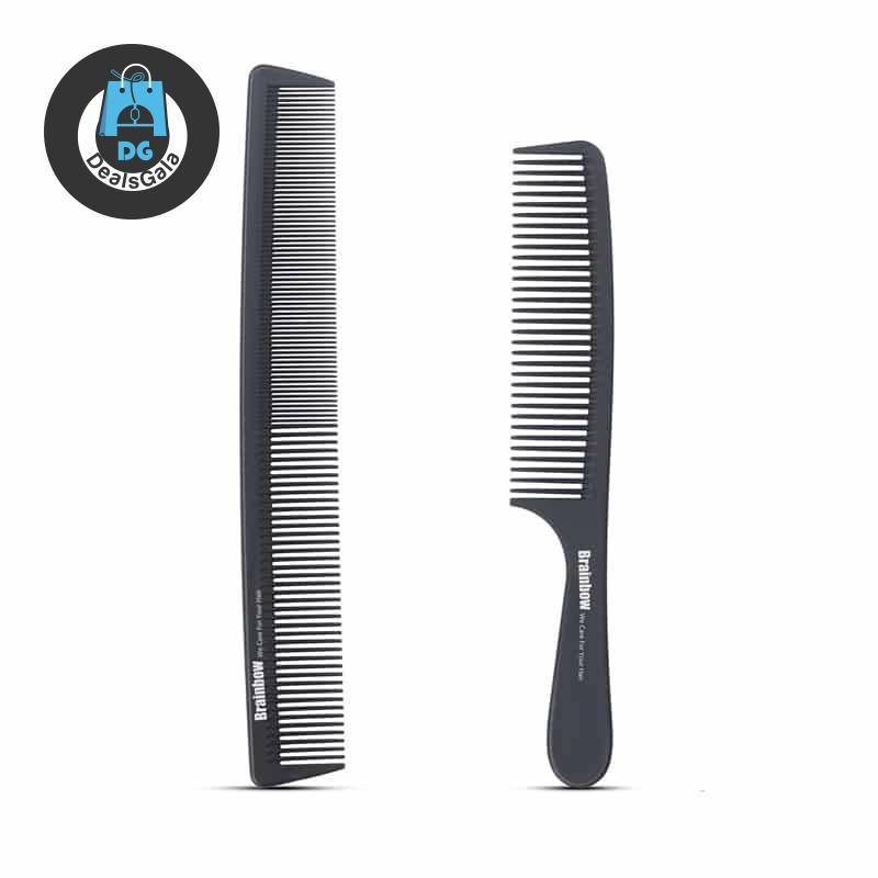 Anti-Static Carbon Hair Combs Set Hair Care and Styling cb5feb1b7314637725a2e7: Black