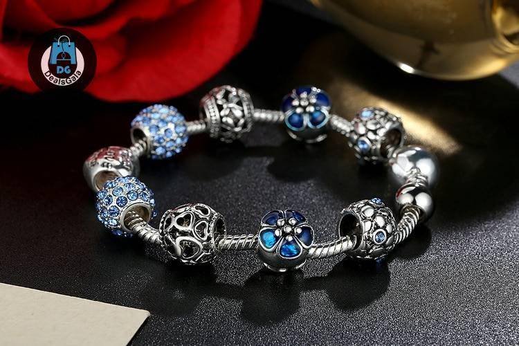 Women’s Elegant Silver Beaded Bracelet Bracelets and Bangles 8d255f28538fbae46aeae7: PA1455|PA1503|PA1504|PA1505