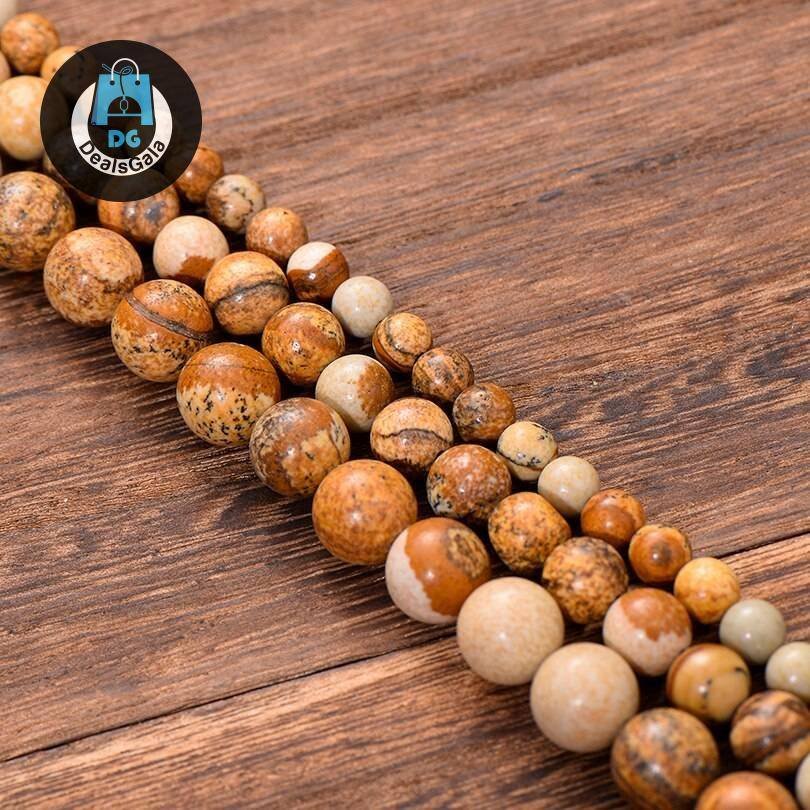 Natural Stone Beaded Necklace