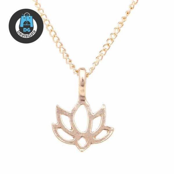 Women’s Good Karma Lotus Necklace Necklaces Jewelry Women Jewelry 8d255f28538fbae46aeae7: HAVE CARD