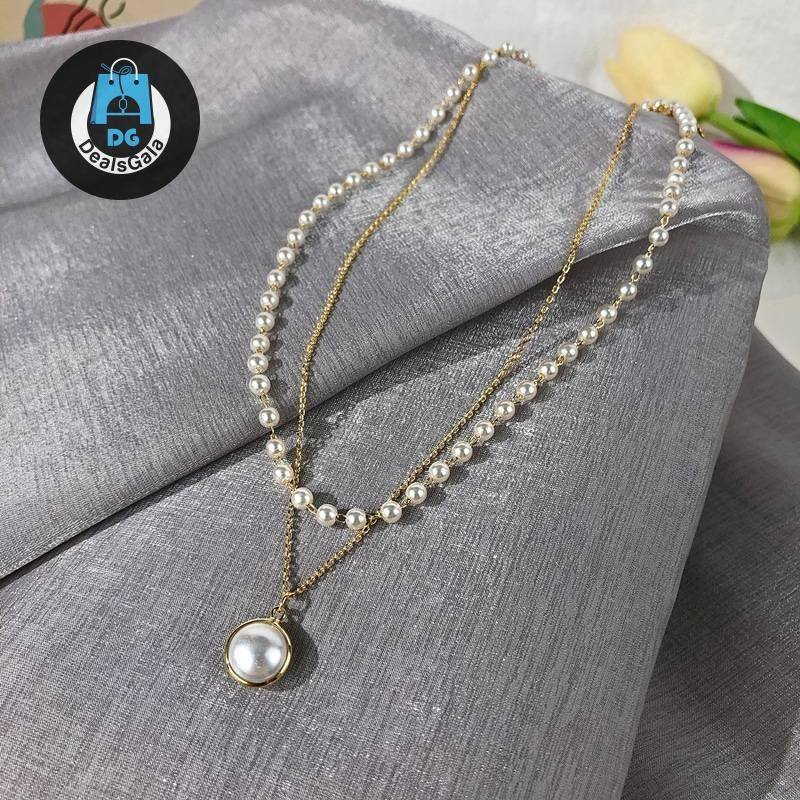 Retro Pearls Choker for Women Necklaces Jewelry Women Jewelry 8d255f28538fbae46aeae7: 1.Golden|10.Cherry|2.Silver color|3.Willow Pearl|4.Double pearl|5.Bean golden|6.Beans silver|7.Golden polyline|8.Golden ring|9.Zircon pearl