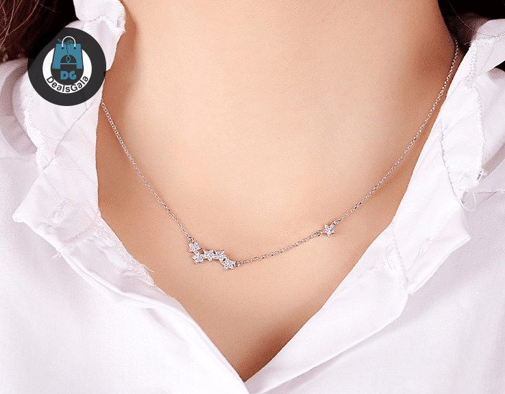 Women’s Cute Silver Star Necklace Necklaces Jewelry Women Jewelry Item Type: Necklaces