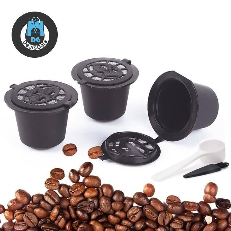Reusable Coffee Capsules 4 Pcs Set Home Equipment / Appliances cb5feb1b7314637725a2e7: 4pcs
