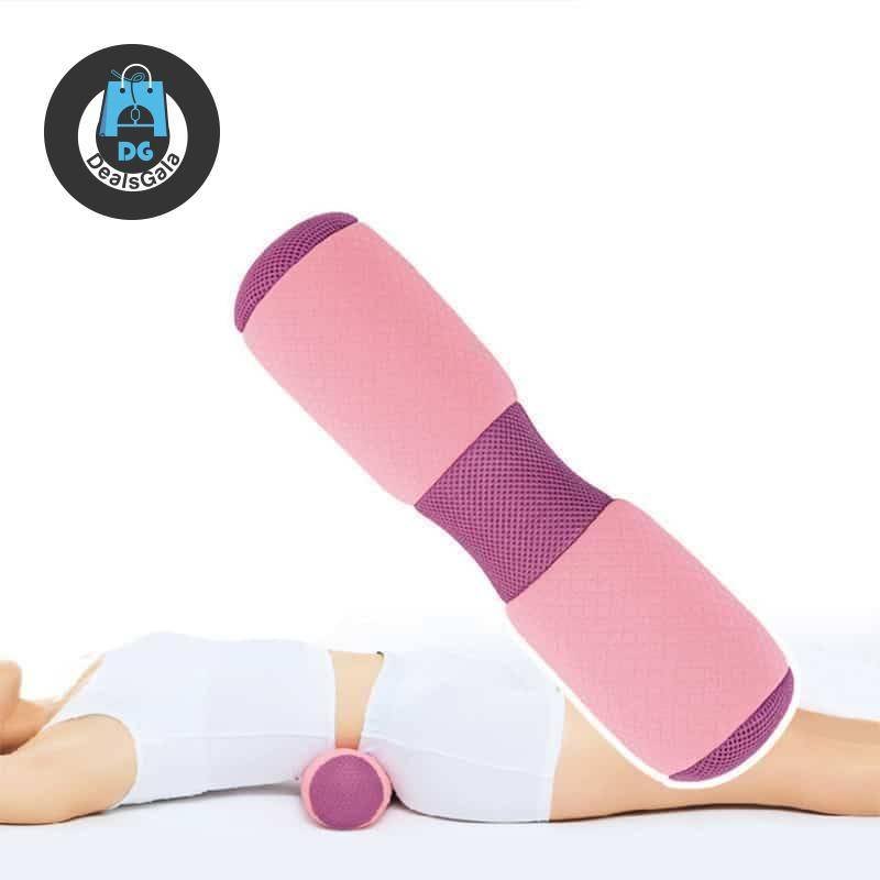 Multifunctional Pilates and Yoga Roller Fitness Equipment cb5feb1b7314637725a2e7: pink