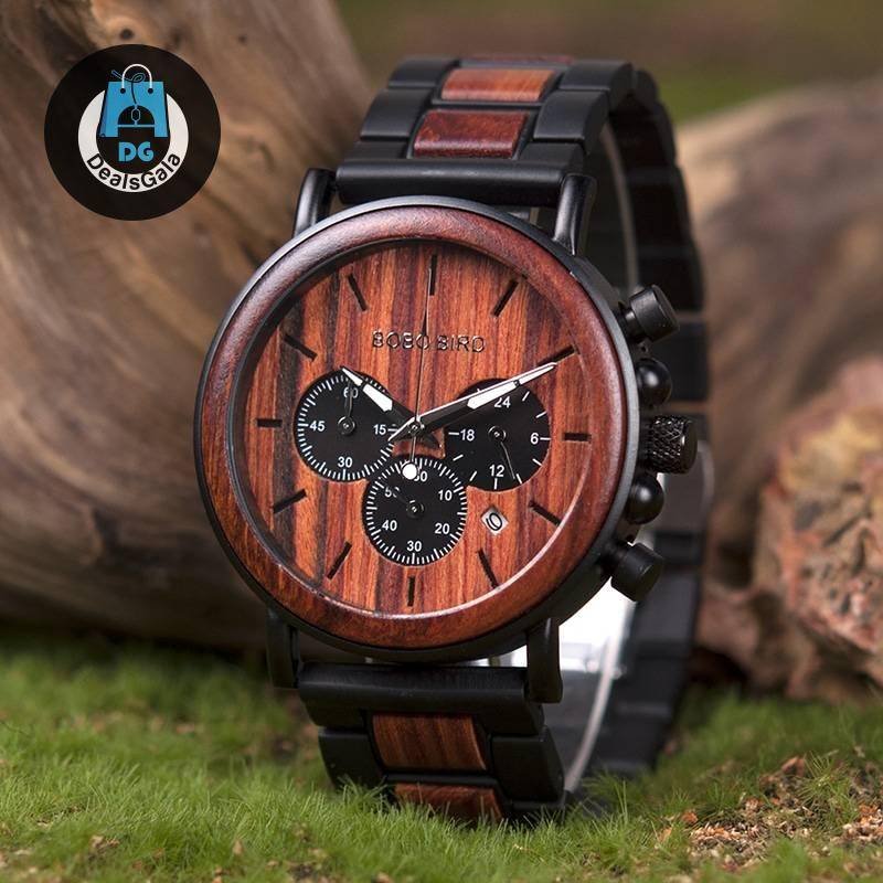 Boho Style Wooden Men's Watch