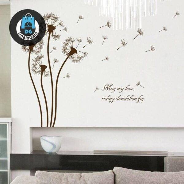 Lovely Dandelion Wall Sticker Wall Decor Style: Pastoral