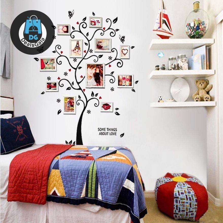 Large Tree Wall Sticker Wall Decor Home Equipment / Appliances cb5feb1b7314637725a2e7: Black