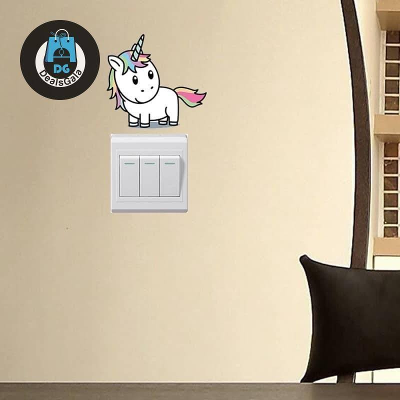 Unicorn Wall Sticker for Light Switch Wall Decor Home Equipment / Appliances