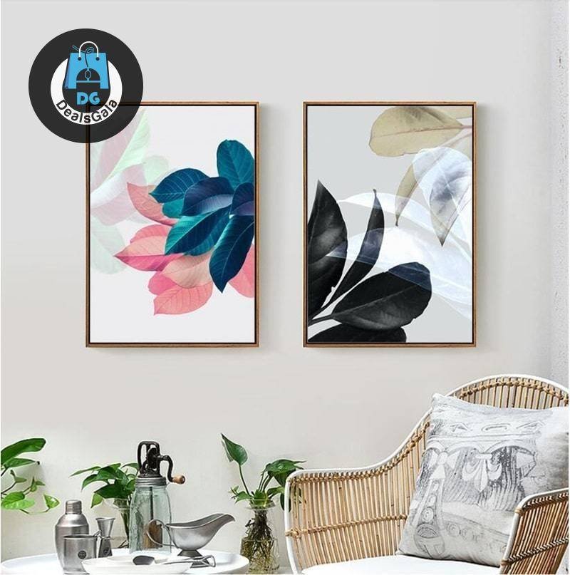 Colorful Leaves Designed Painting Wall Decor 398c0bfda2d7e869fb46d2: 13x18cm No Frame|15x20cm No Frame|20x25cm No Frame|30x40cm No Frame|40x50cm No Frame|40X60cm NO Frame|50x70cm No Frame|60X80cm NO Frame|A4 21x30cm No Frame