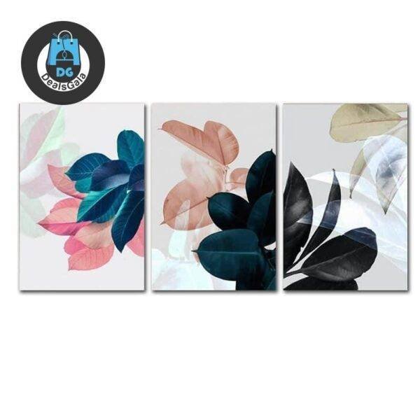 Colorful Leaves Designed Painting Wall Decor 398c0bfda2d7e869fb46d2: 13x18cm No Frame|15x20cm No Frame|20x25cm No Frame|30x40cm No Frame|40x50cm No Frame|40X60cm NO Frame|50x70cm No Frame|60X80cm NO Frame|A4 21x30cm No Frame
