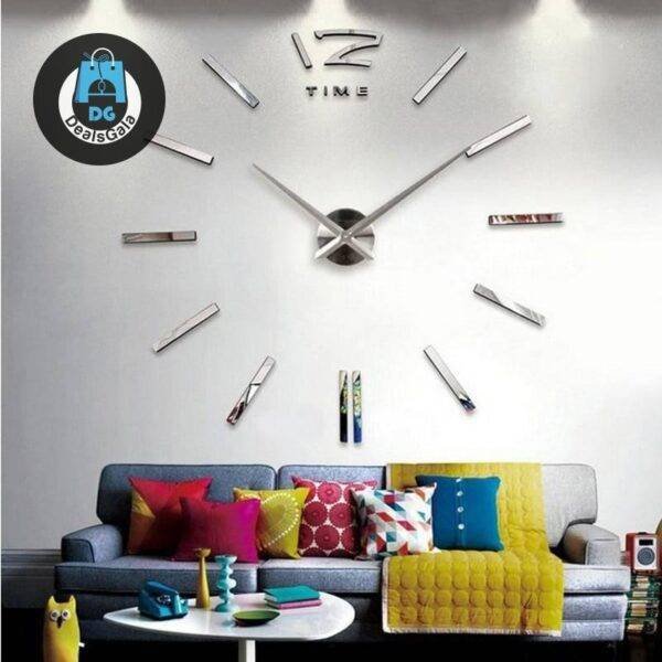 Modern Wall Clock for Decorating Home Equipment / Appliances Clocks cb5feb1b7314637725a2e7: Black|Blue|Chocolate|Dark gray|Gold|Red|silver|Sky blue|White