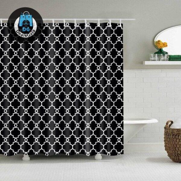 Waterproof Geometric Pattern Shower Curtains Bathroom Accessories Shower Curtains Home Equipment / Appliances cb5feb1b7314637725a2e7: 00|1|2|3|4|5|6|7|8