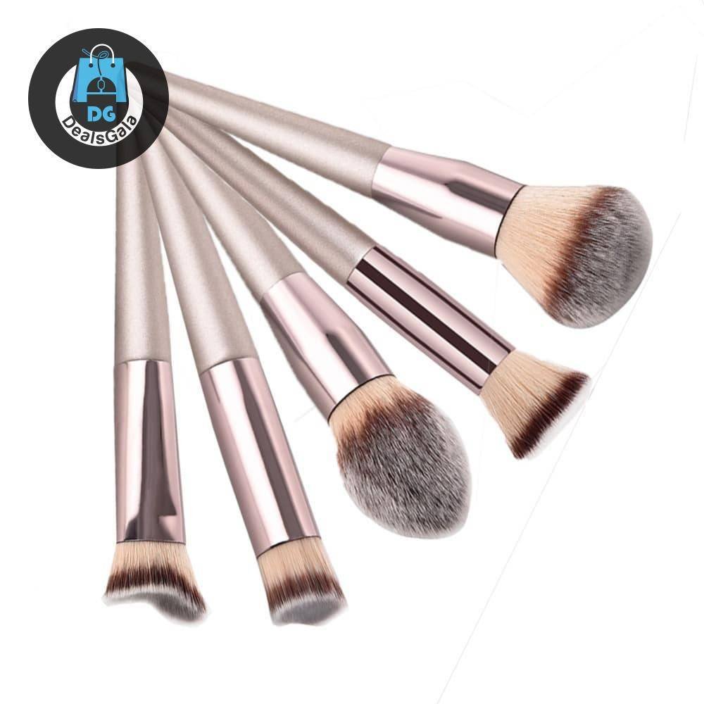 Large Foundation Makeup Brushes Beauty and Health Makeup a4a8fbf9f14b58bf488819: 01 Small Flame|02 Round|03 Eyeshadow|1 Multifunction|2 Angled|3 Flame|4 Concealer|4 Flat|5 Eyebrow|5 Loose Powder