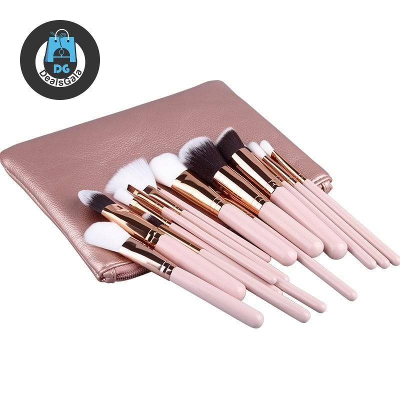 Makeup Brushes with Leather Cases 15 pcs/Set Beauty and Health Makeup a4a8fbf9f14b58bf488819: 10pcs Black no Bag|10pcs Brow no Bag|10pcs Pink Cylinder|10pcs Pink no Bag|10pcs White Cylinder|15pcs Black no Bag|15pcs Black with Bag|15pcs Brown no Bag|15pcs Brown with Bag|15pcs Pink no Bag|15pcs Pink with Bag|15pcs White NO BAG|15pcs White with Bag