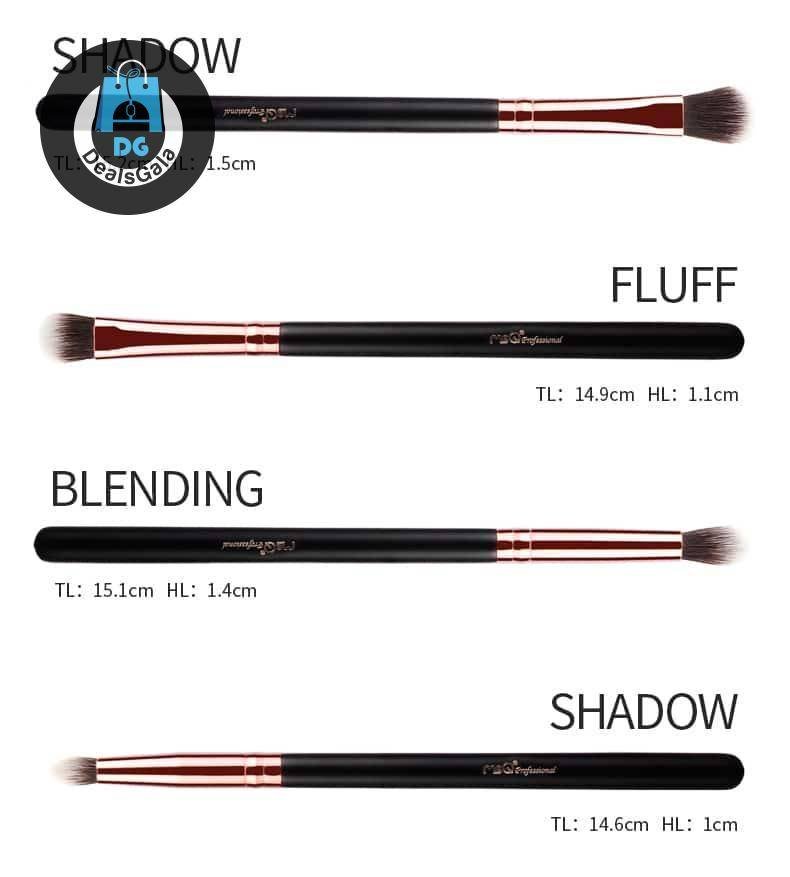 12 Pieces of Eye Shadow Make up Brush Beauty and Health Makeup a4a8fbf9f14b58bf488819: ST12RG|STB12RG