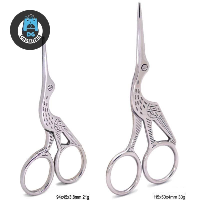 Vintage Stainless Steel Scissors Beauty and Health Makeup Material: 302 Stainless Steel