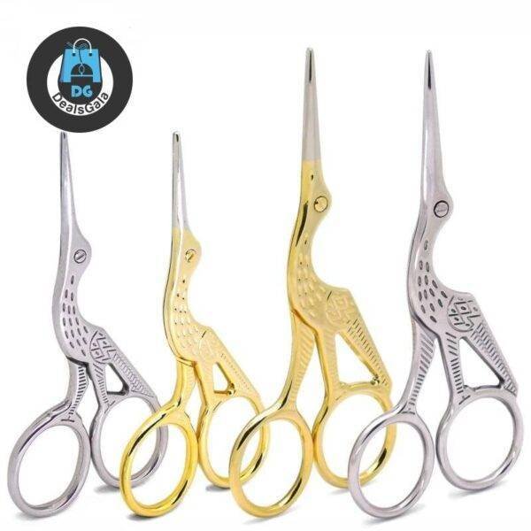 Vintage Stainless Steel Scissors Beauty and Health Makeup Material: 302 Stainless Steel