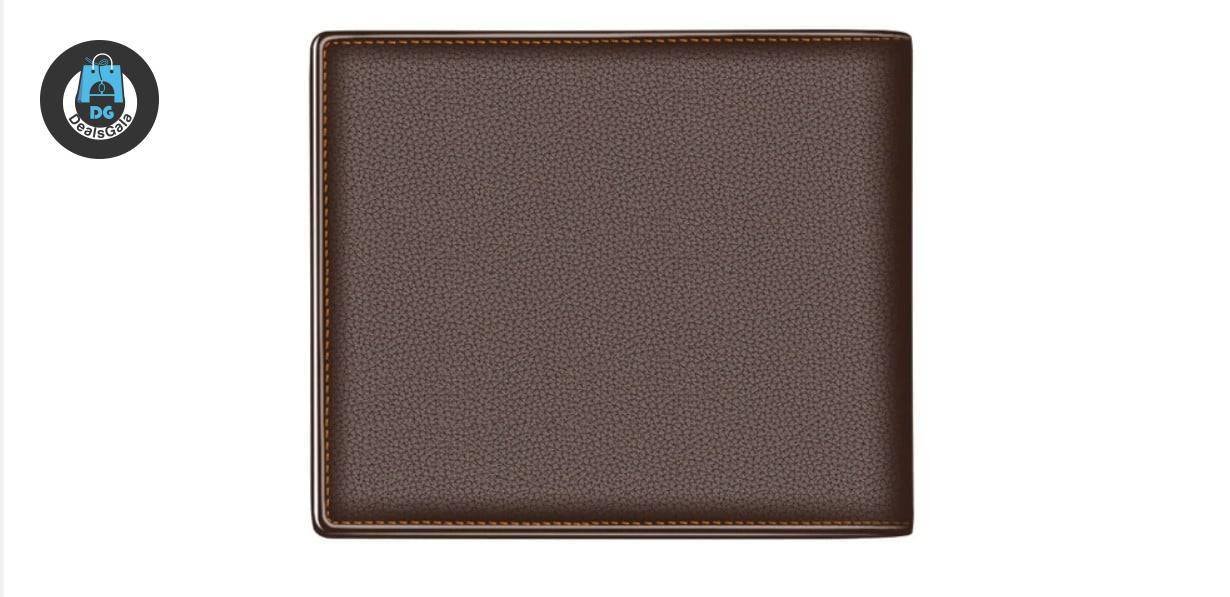 Men's Cow Leather Short Wallet