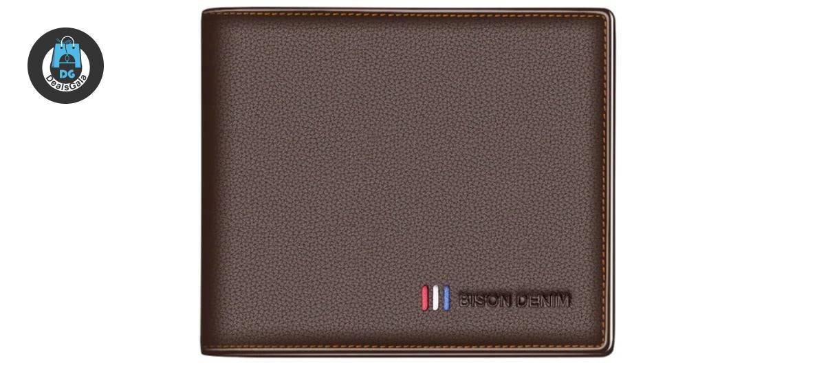 Men's Cow Leather Short Wallet
