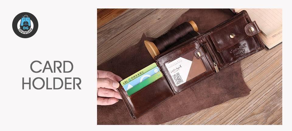 Men's Compact Leather Wallet