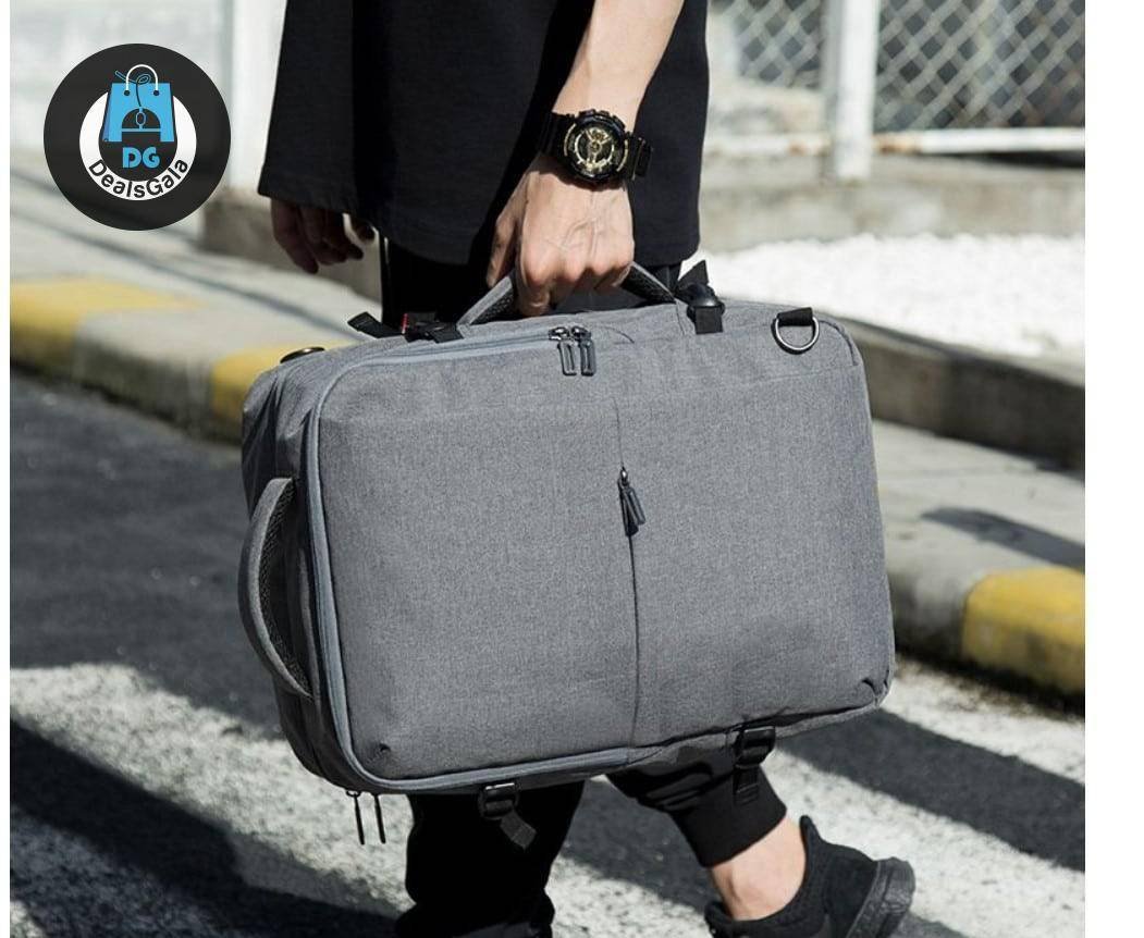 Double Compartment Laptop Backpack Men's Bags Women's Bags Women Backpacks cb5feb1b7314637725a2e7: Black|Gray|Upgrade Grey