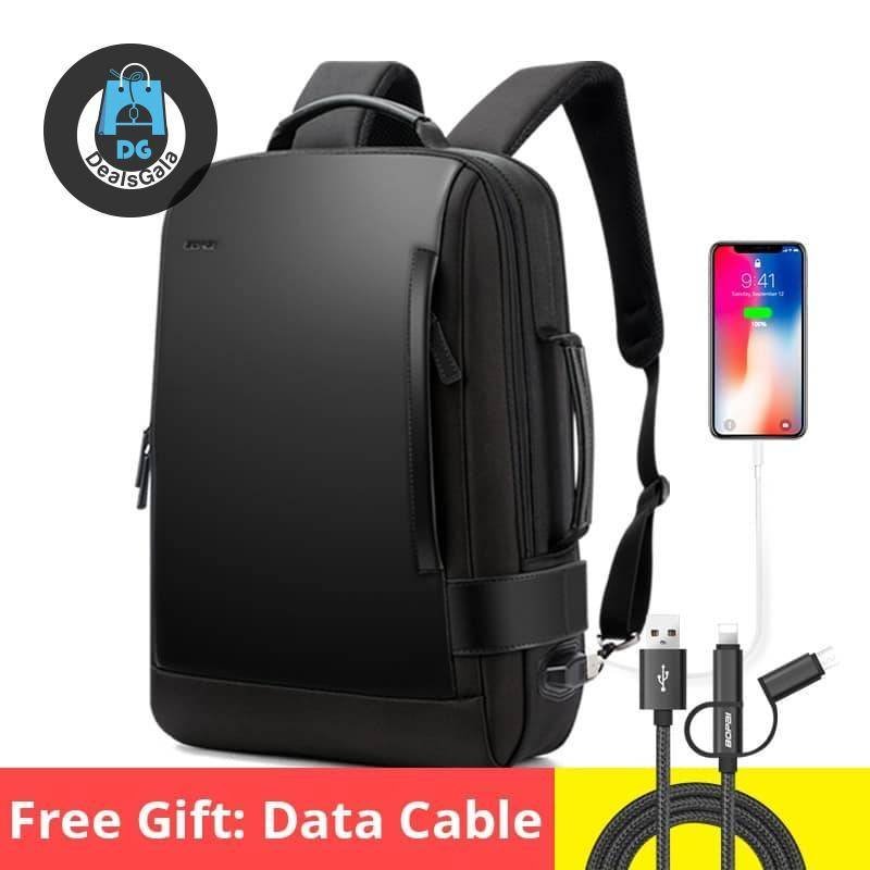 Men’s Waterproof USB Backpack with Data Cable Men's Bags Women's Bags Women Backpacks cb5feb1b7314637725a2e7: Enlarge Backpack