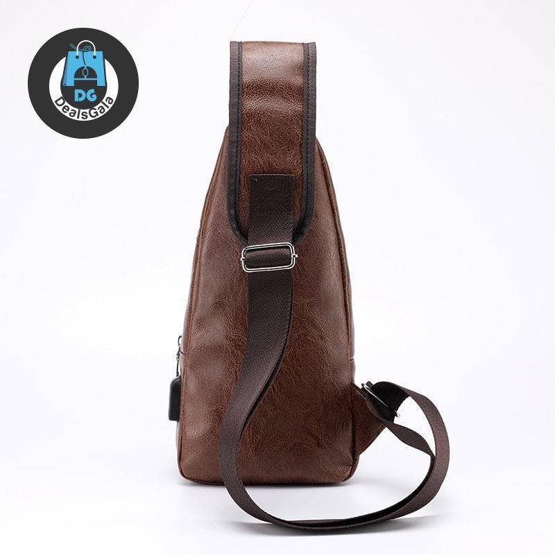 Men’s Leather Shoulder Smart Bag Men's Bags Women's Bags Women Backpacks cb5feb1b7314637725a2e7: Black|Brown