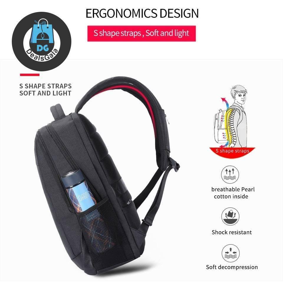 Men's USB Charging Anti Theft Backpack