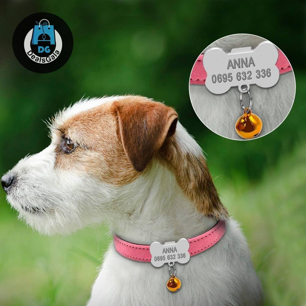 Dog’s Engraved Personalized Collars Pet supplies cb5feb1b7314637725a2e7: Black|pink|Red
