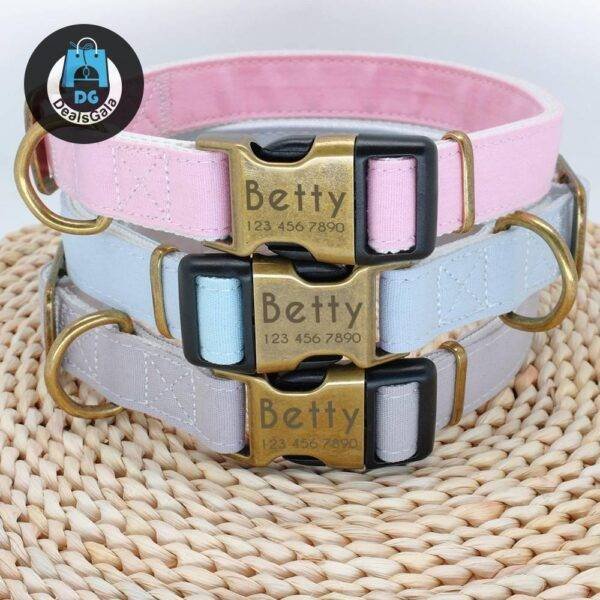 Dog’s Pastel Color Collar Pet supplies cb5feb1b7314637725a2e7: Blue|Gray|pink