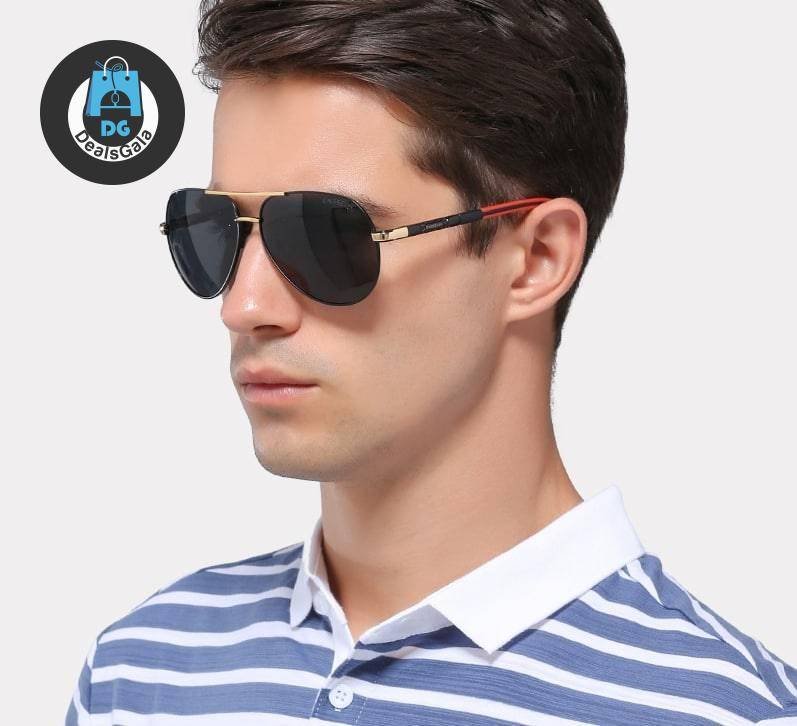 Men’s Classic Design Polarized Aluminum Sunglasses Men's Glasses af7ef0993b8f1511543b19: Black Gray|Gold Black|Gray Black|GrayFrameBlue|Red Brown|Silver Black|Silver Red