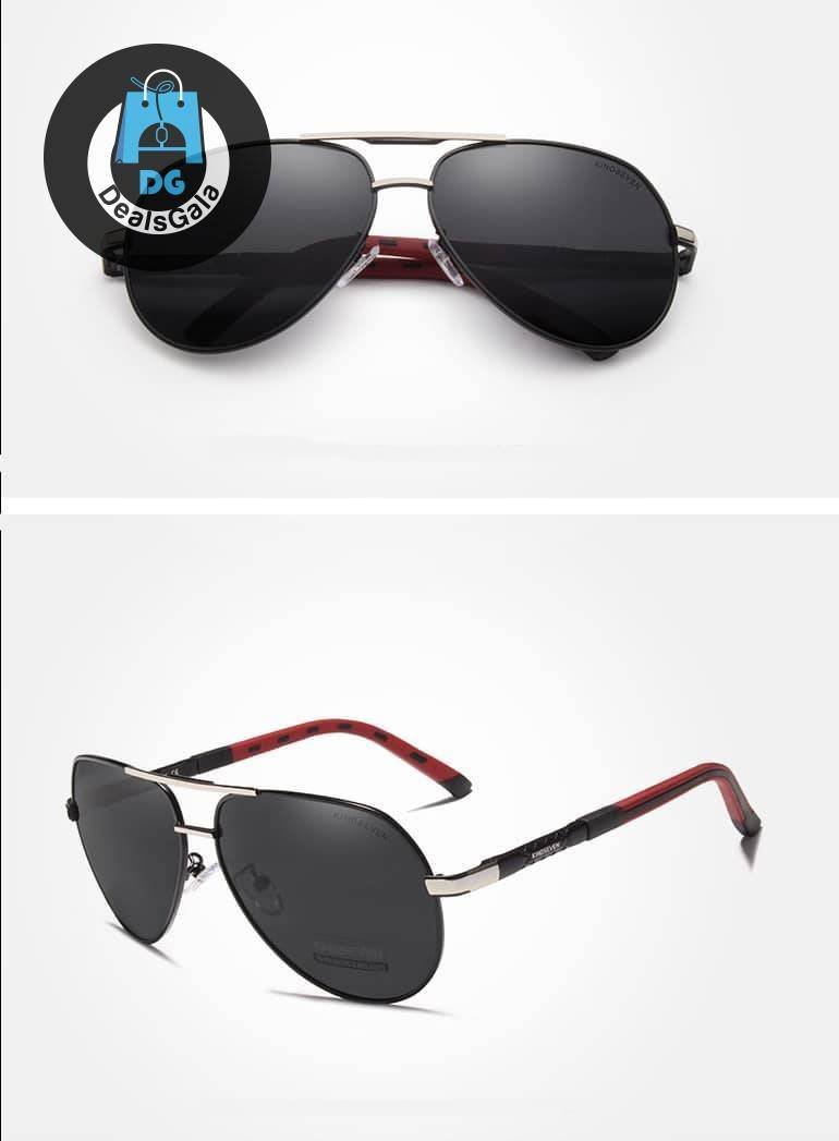 Men's Classic Design Polarized Aluminum Sunglasses