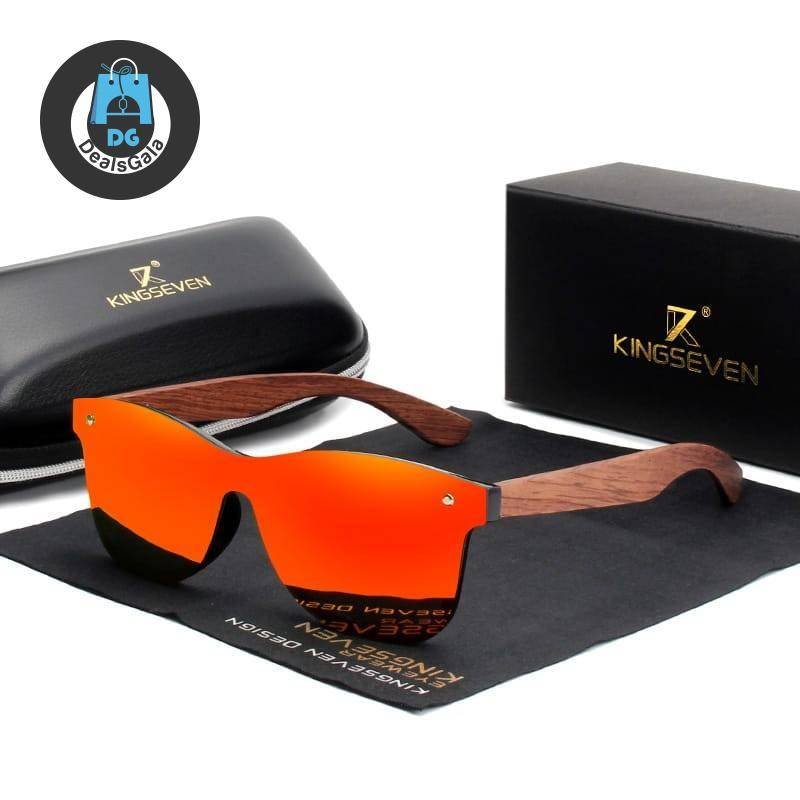 Men's Wooden Sunglasses for Driving