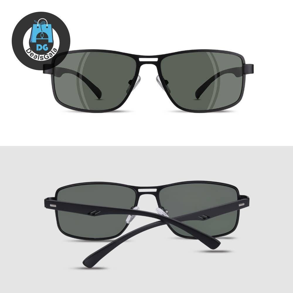 Men's Rectangular Shaped Sunglasses