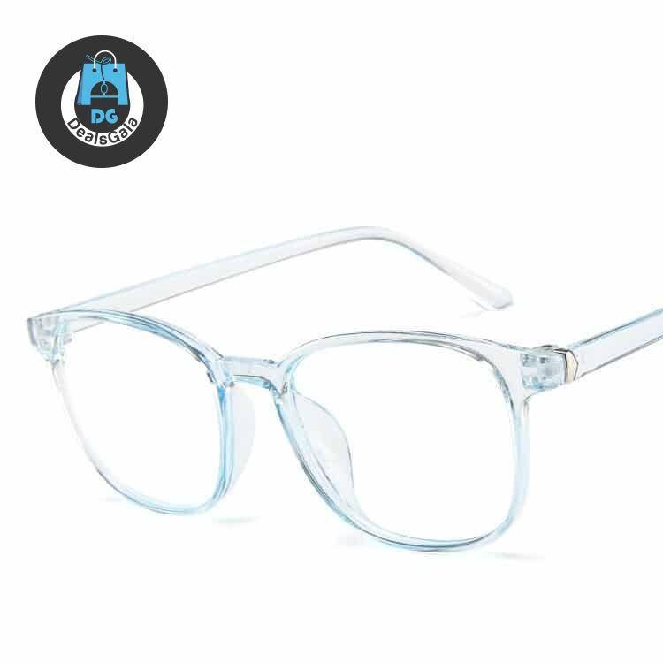 Men’s Anti-Blue Light Retro Eyeglasses Men's Glasses b355aebd2b662400dcb0d5: blue1|blue2|Bright Black|Gray|Matte Black|Pink|Purple|Red