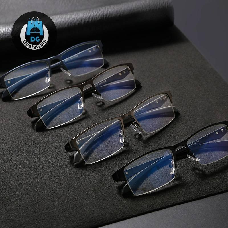 Men’s Anti-Blue Light Computer Glasses Men's Glasses b355aebd2b662400dcb0d5: Black|black|Blue|blue|Brown|brown|Gun color|Gun color